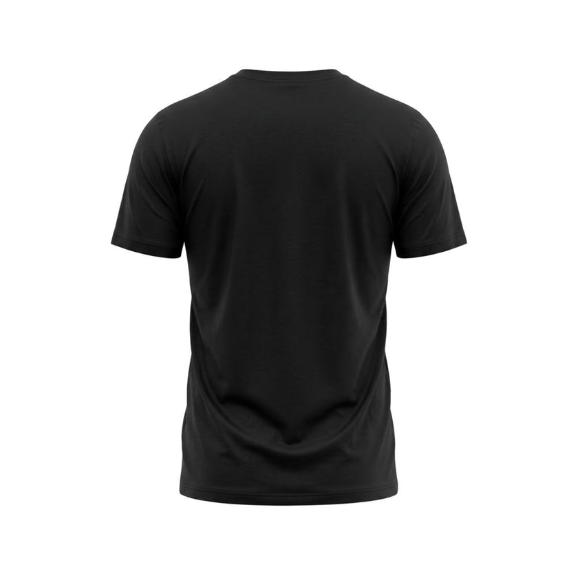 Iceberg Schwarzes Baumwoll-T-Shirt für Herren