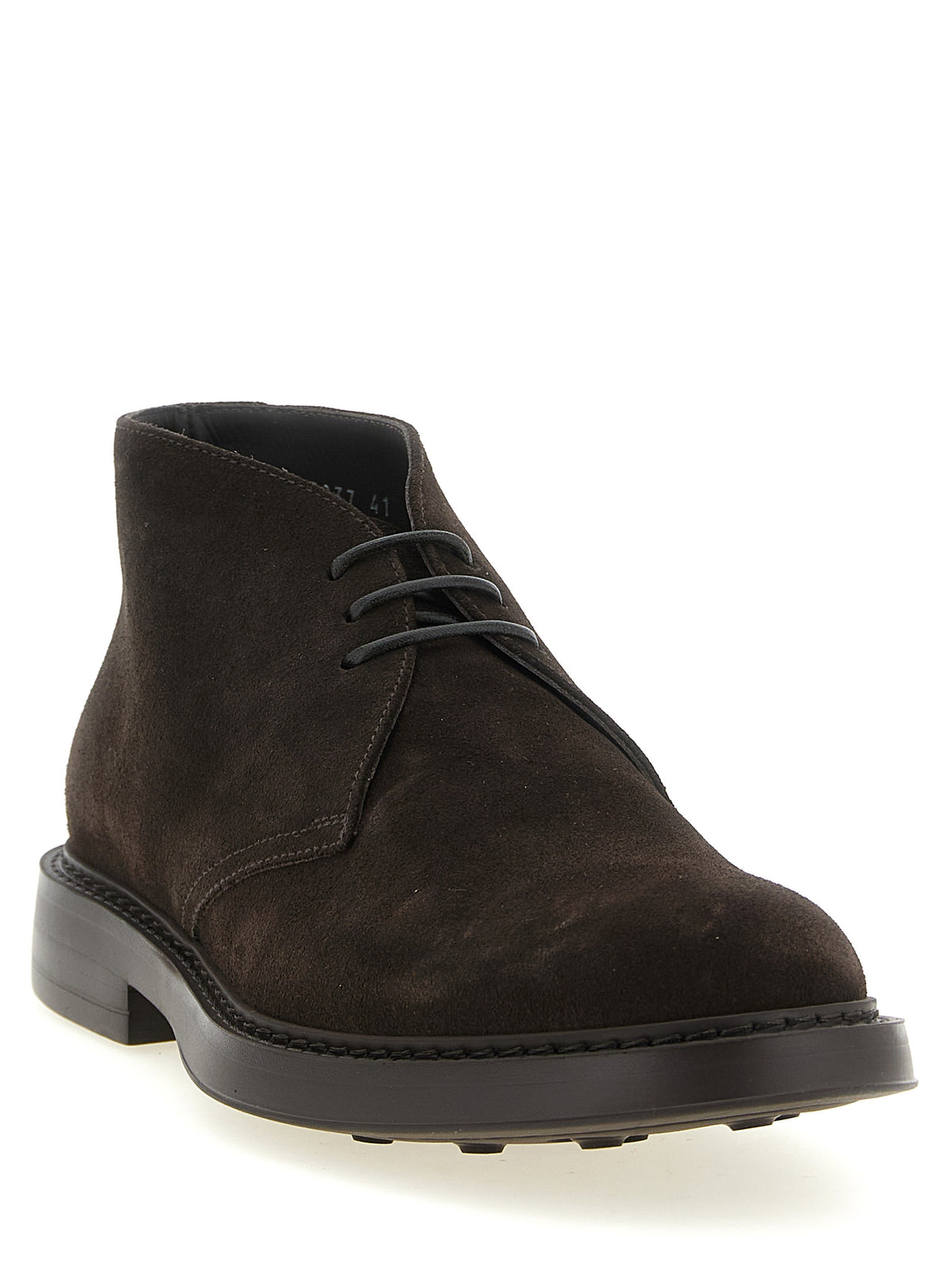 Doucal's Braune Stiefeletten aus Ziegenleder