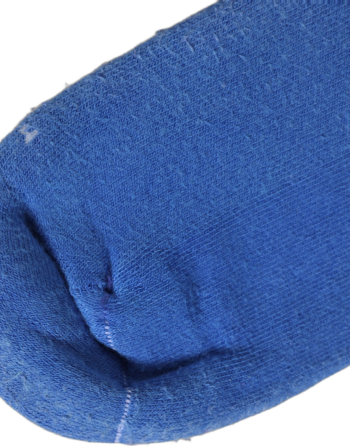 Dolce & Gabbana Damen Socken aus Baumwolle, gerippt, mittellang, Blau