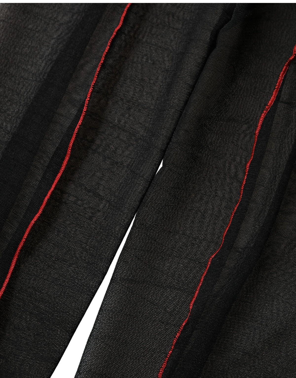 Dolce & Gabbana Schwarze Strumpfhose aus Nylon