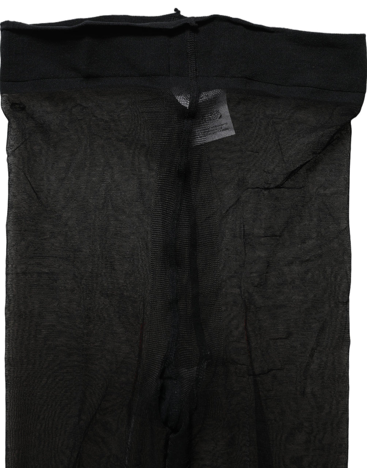 Dolce & Gabbana Schwarze Strumpfhose aus Nylon