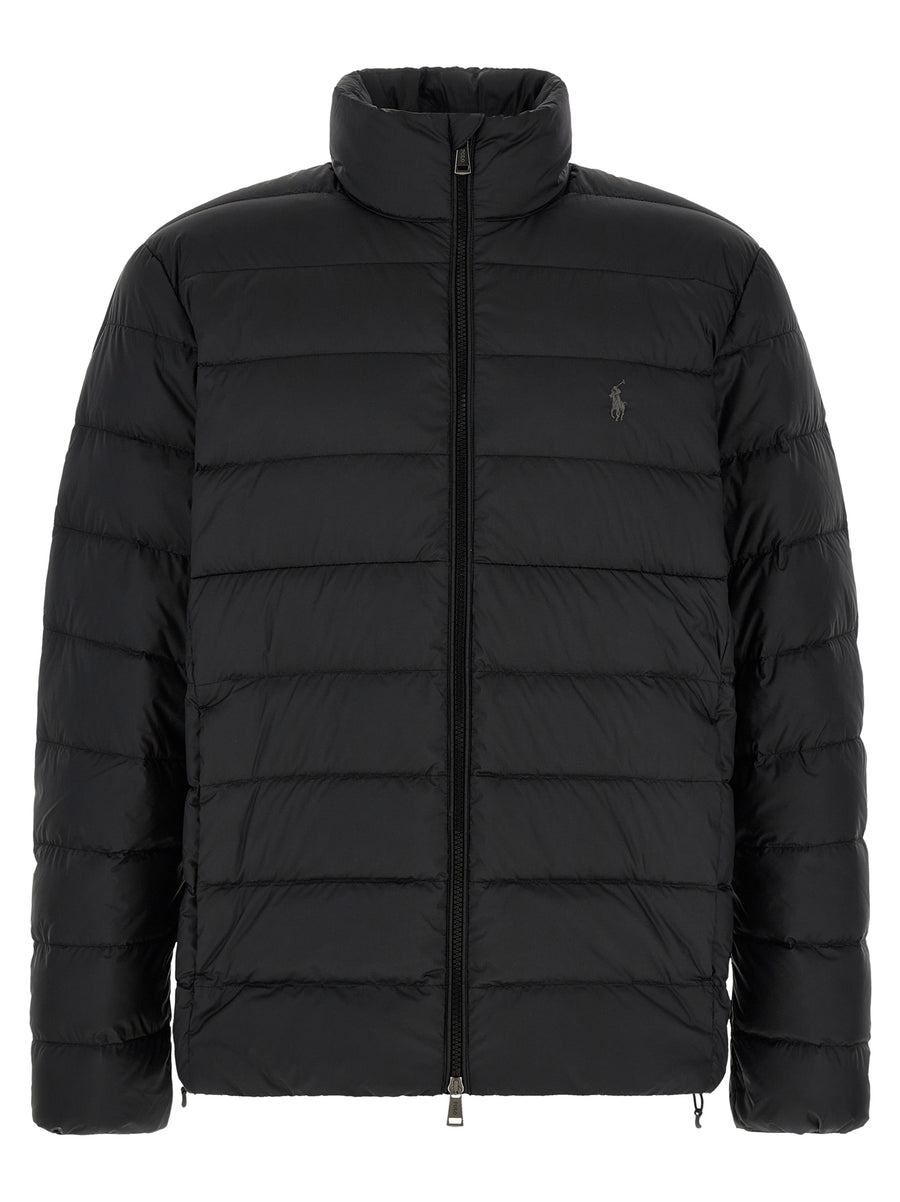 Polo Ralph Lauren Black Full-Length Polyester Jacket