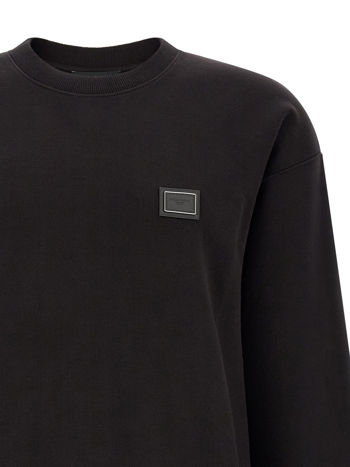 Dolce & Gabbana Schwarzer Baumwoll-Sweatshirt