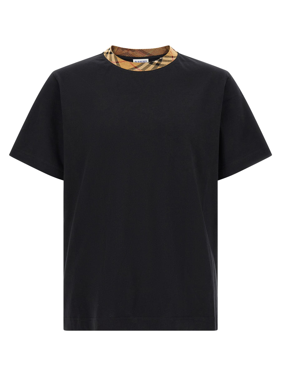 Burberry Beige Cotton T-Shirt