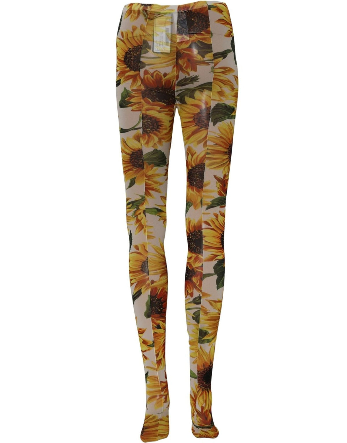 Dolce & Gabbana Multicolor Floral Nylon Stockings Socks