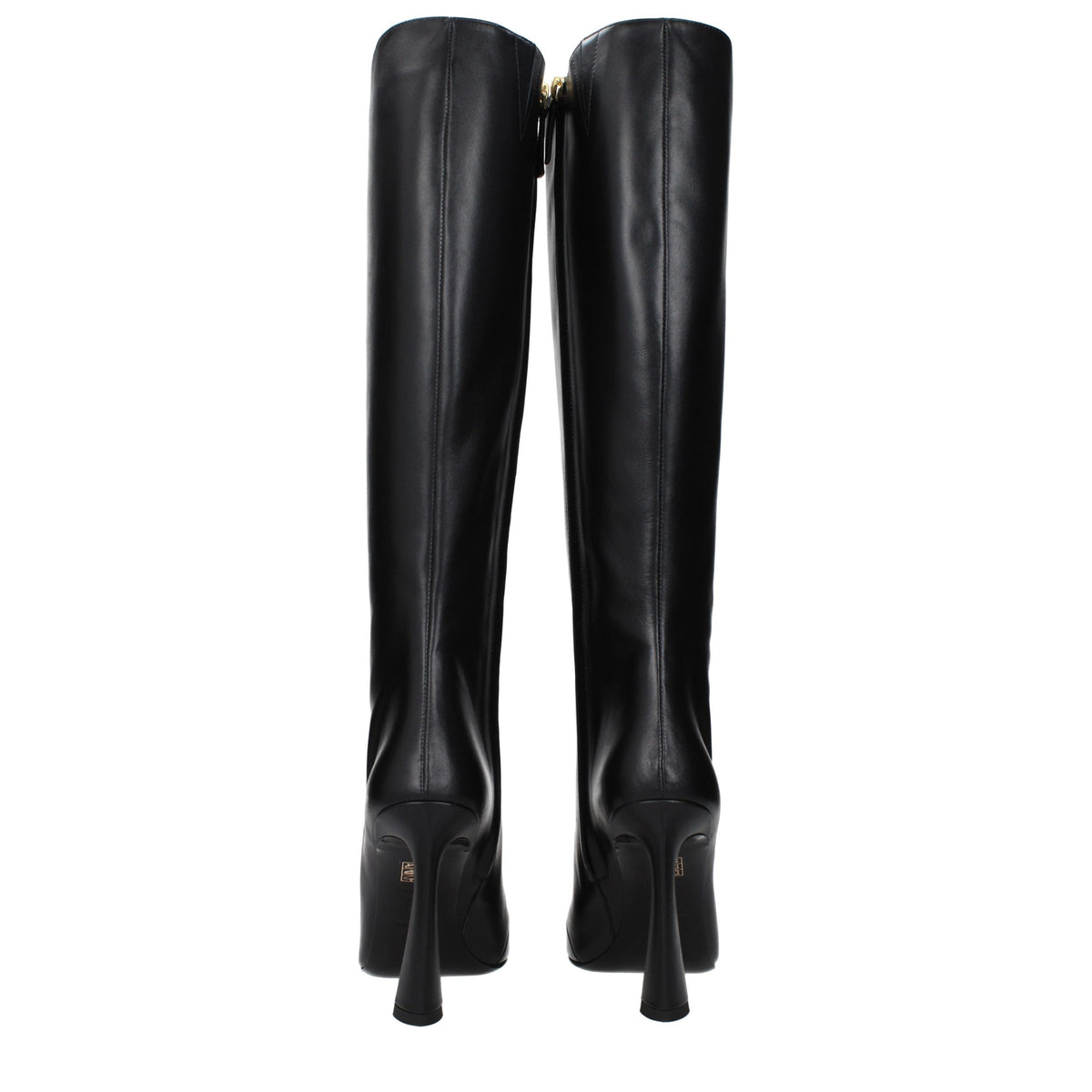 Versace Black Leather Boots