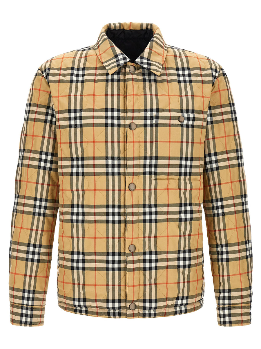 Burberry Black Full-Length Polyamide Jacket