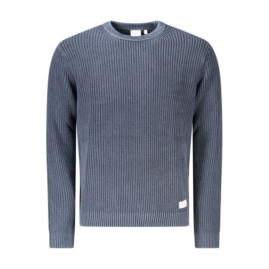 Pepe Jeans Men's Blue Cotton Shirt