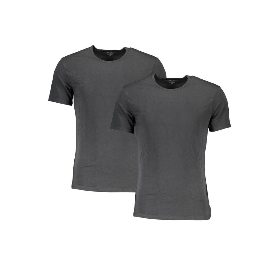 Calvin Klein Black Cotton Men's Undershirt