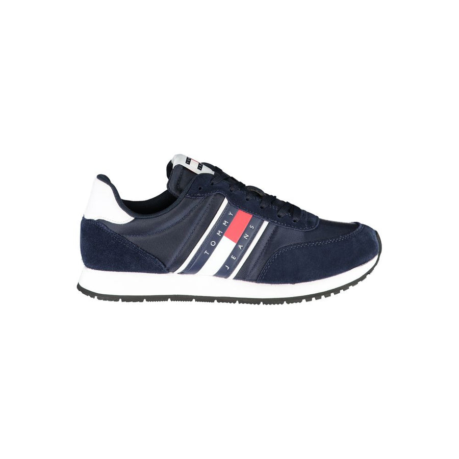 Tommy Hilfiger Men's Blue Polyester Sneakers