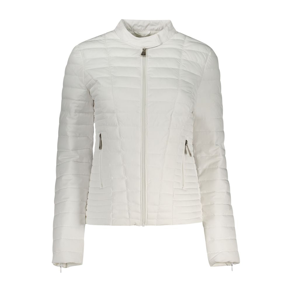 Guess Jeans White Polyethylene Jackets &