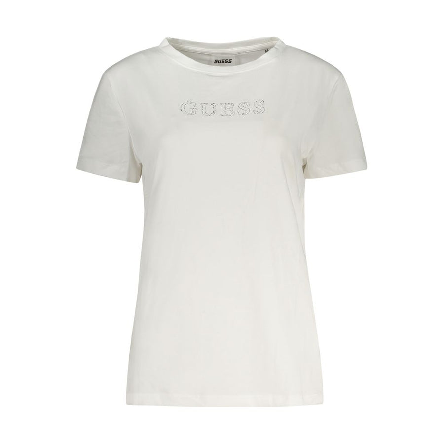Guess Jeans White Cotton Women's T-Shirt