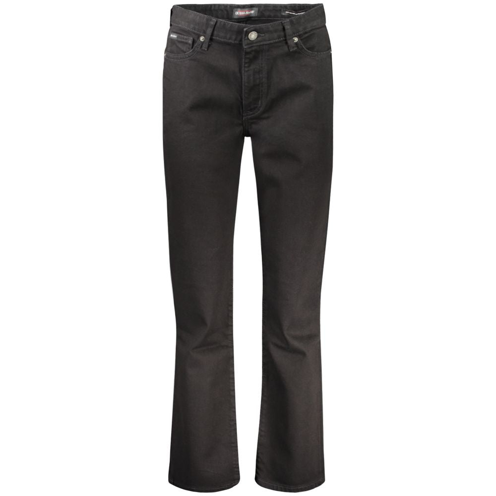 Guess Jeans Schwarze Baumwoll-Jeans für Damen