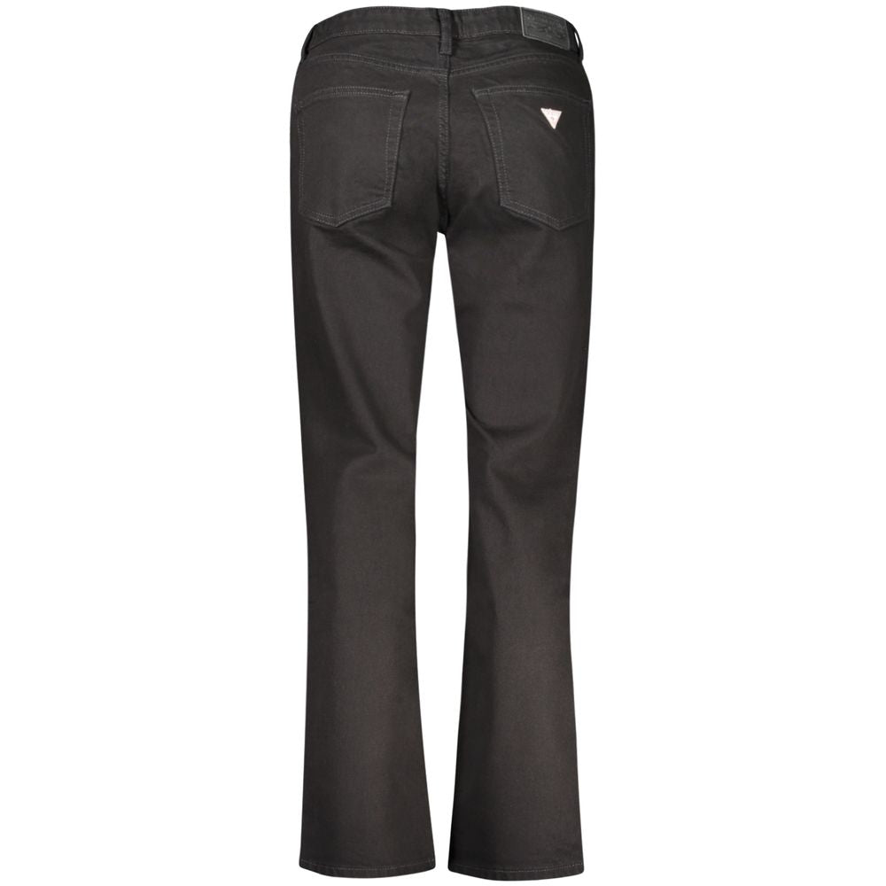 Guess Jeans Schwarze Baumwoll-Jeans für Damen