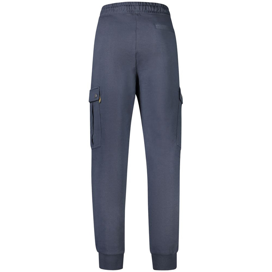 Hugo Boss Blue Cotton Trousers