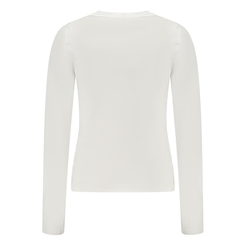 Guess Jeans Women's White Cotton T-Shirt