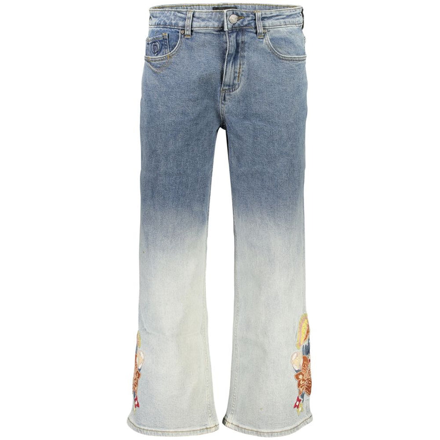 Desigual Azzurro Baumwoll-Jeans für Damen