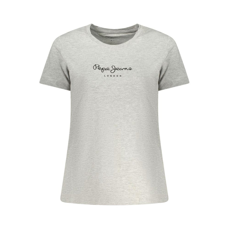 Pepe Jeans Grey Cotton T-Shirt