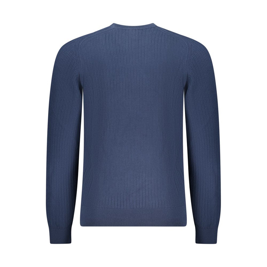 Hugo Boss Blue Cotton Sweatshirt