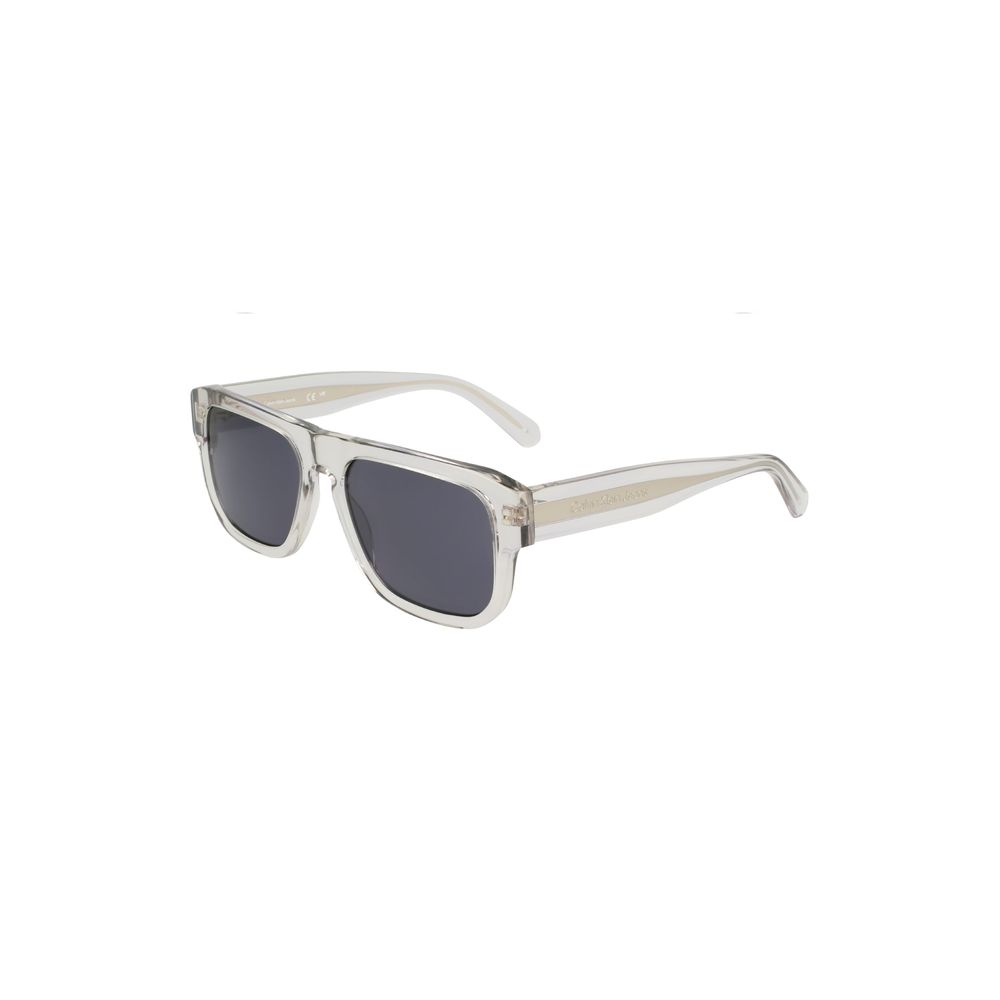 Calvin Klein Sonnenbrille aus transparentem Acetat