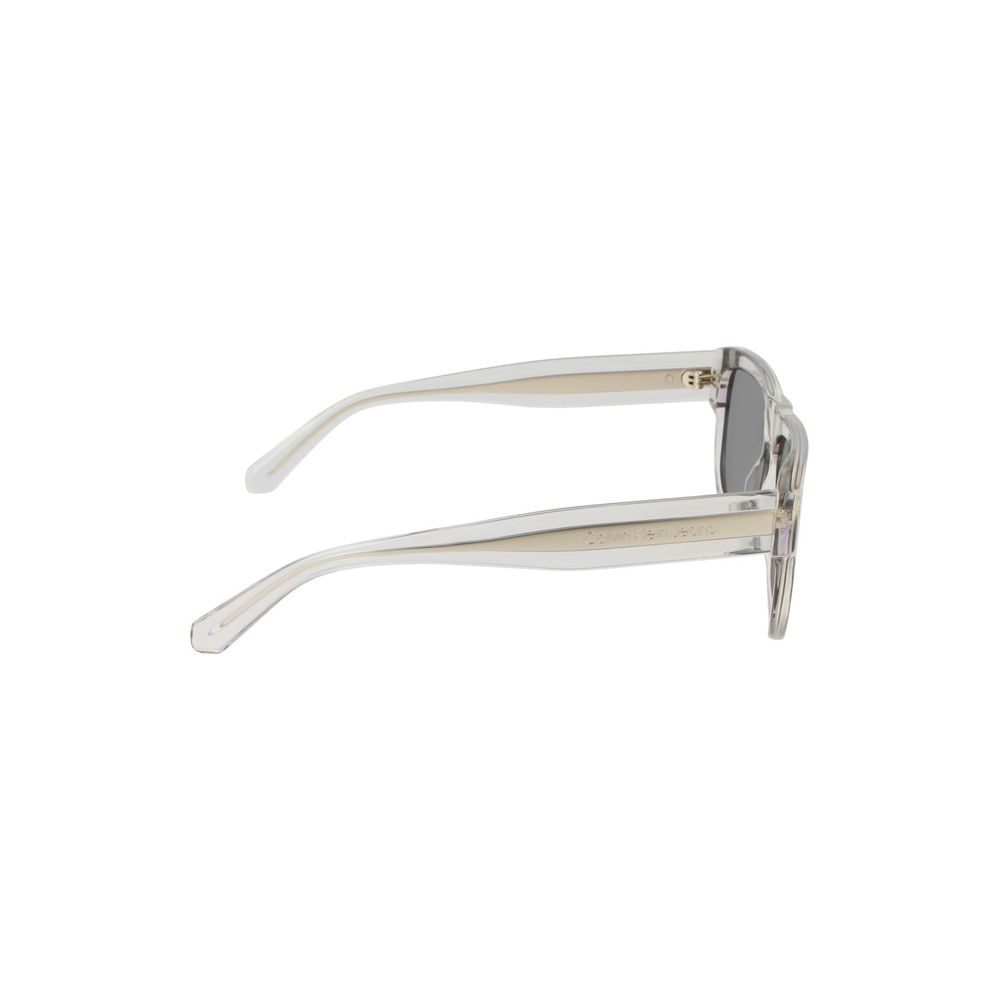 Calvin Klein Sonnenbrille aus transparentem Acetat
