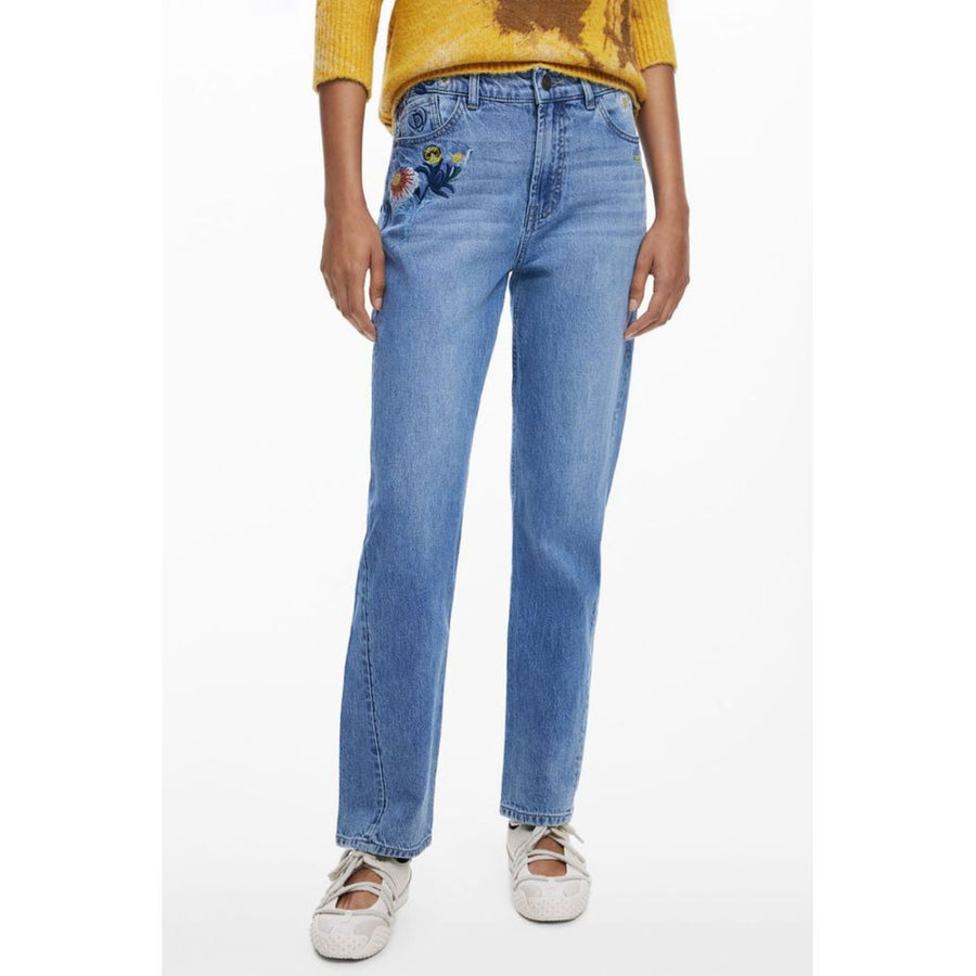 Desigual Blaue Baumwolljeans Denim