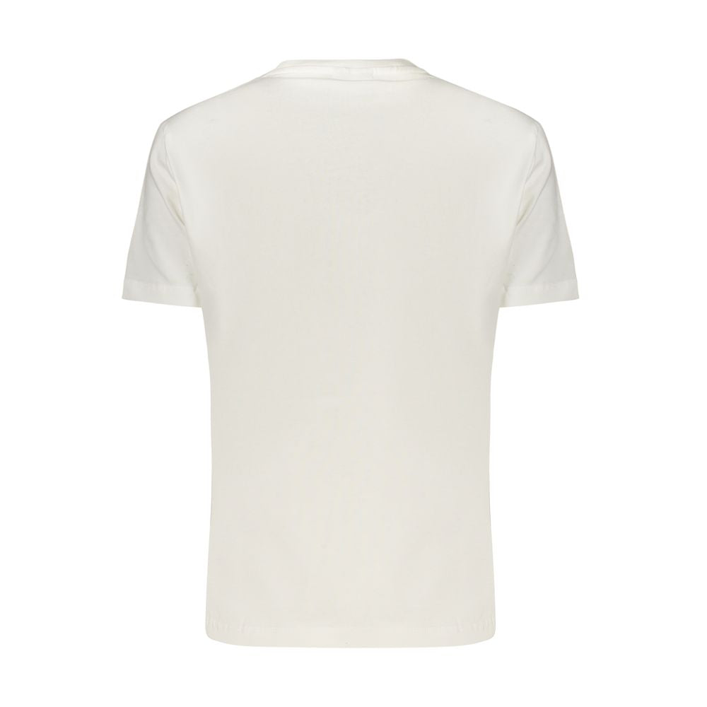 Desigual Weißes Baumwoll-T-Shirt