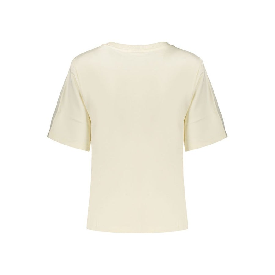 Desigual White Cotton Sweatshirt