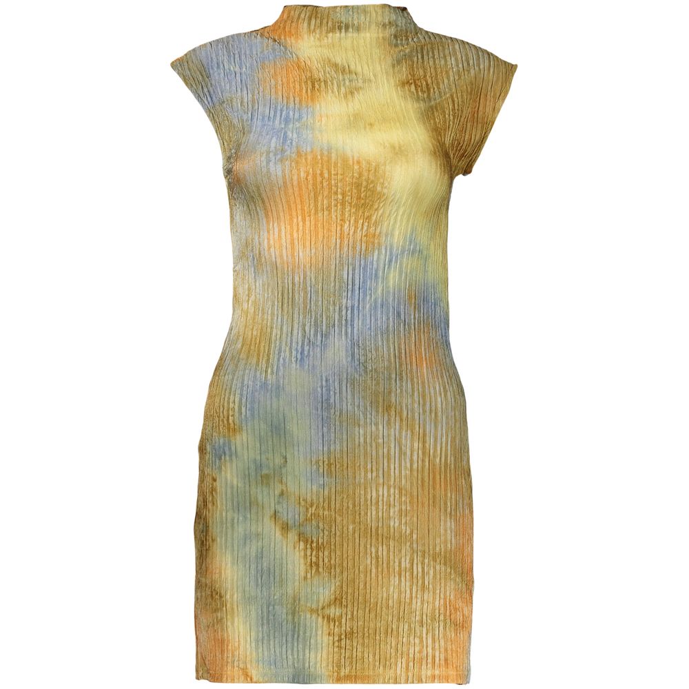Desigual Women's Green Polyester Casual Dress
