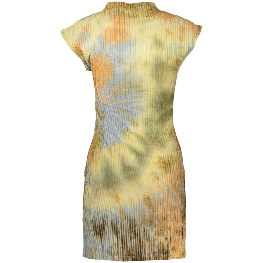 Desigual Women's Green Polyester Casual Dress