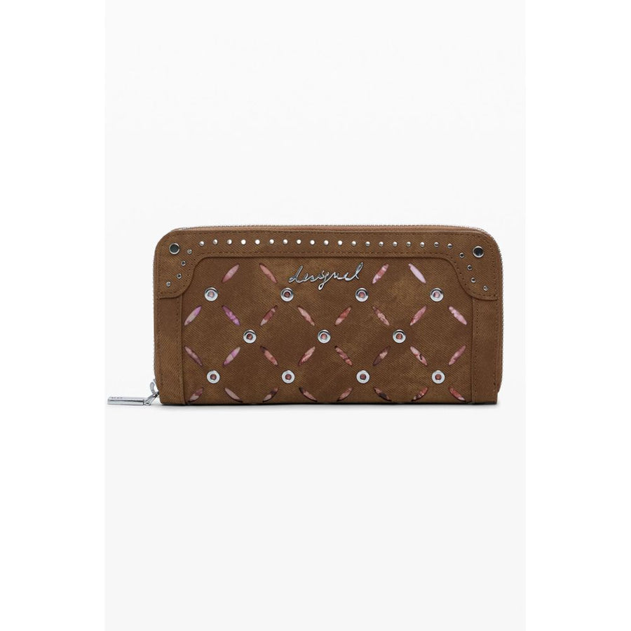 Desigual Brown Polyethylene Wallet