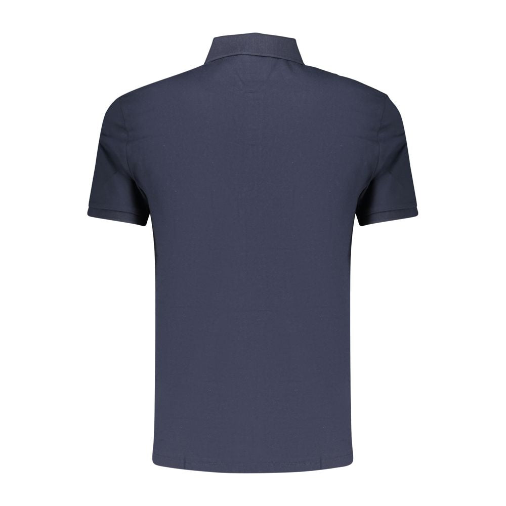 Calvin Klein Blaues Baumwoll-Poloshirt für Herren