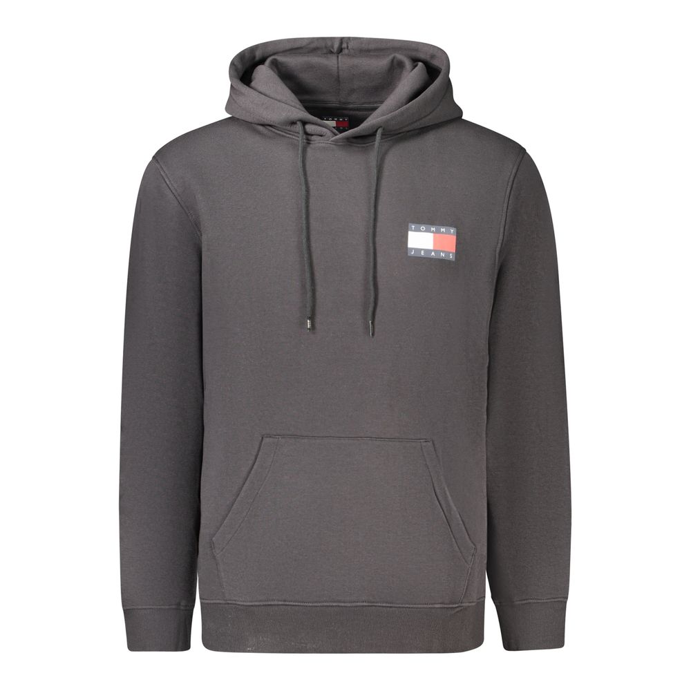 Tommy Hilfiger Schwarzer Baumwoll-Sweatshirt