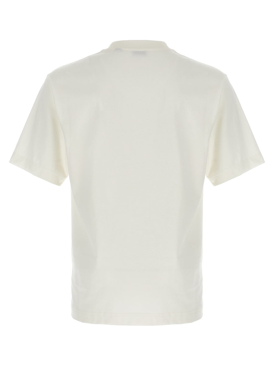Burberry White Cotton T-Shirt