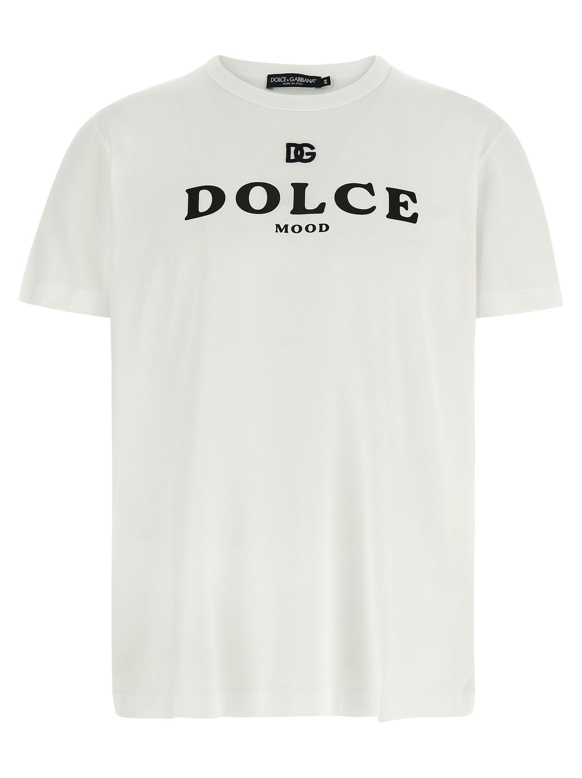 Dolce & Gabbana Weißes Baumwoll-T-Shirt
