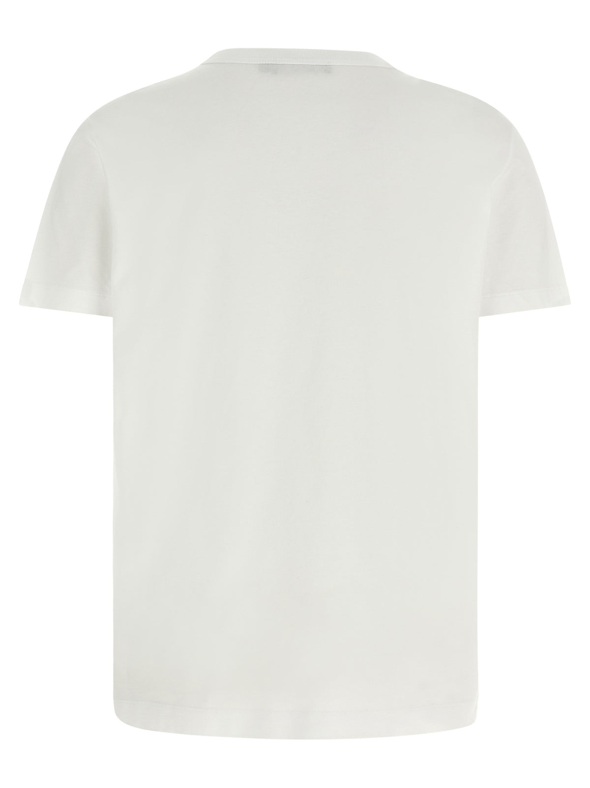 Dolce & Gabbana Weißes Baumwoll-T-Shirt