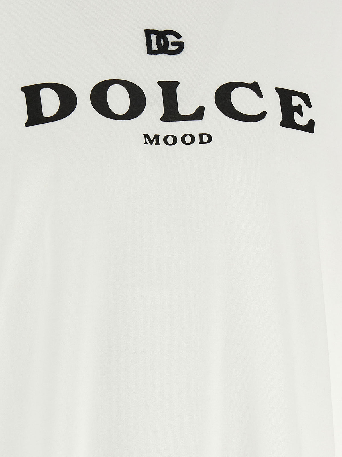 Dolce & Gabbana Weißes Baumwoll-T-Shirt