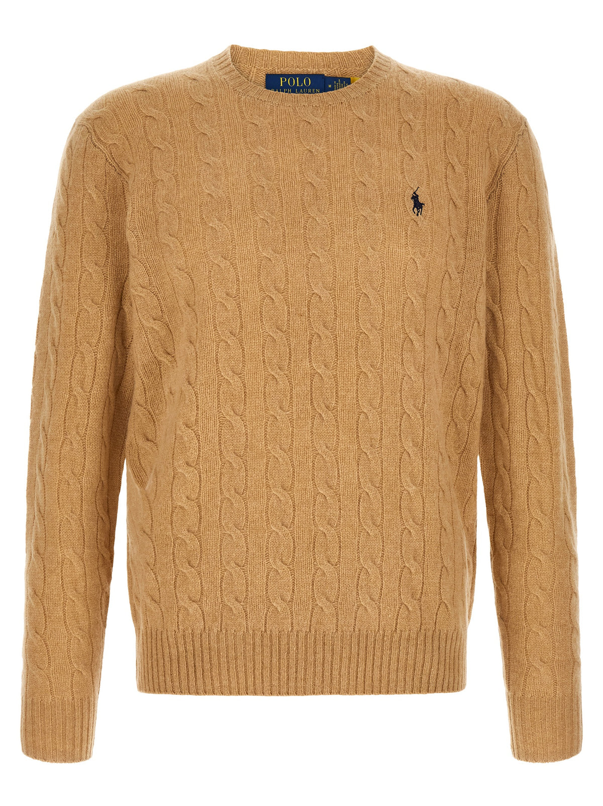 Polo Ralph Lauren Beige Wollstrickjacke