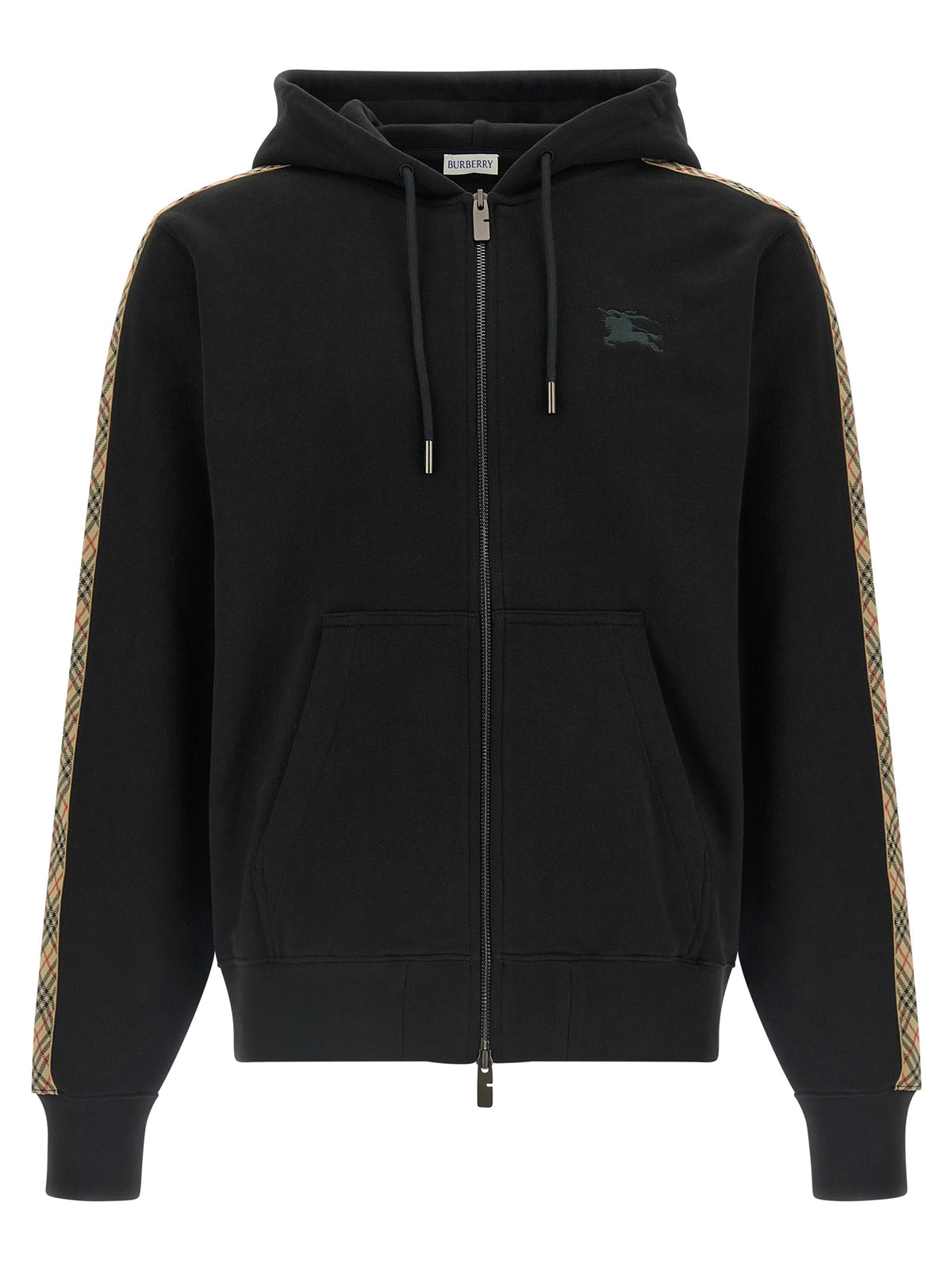 Burberry Schwarzer Baumwoll-Sweatshirt