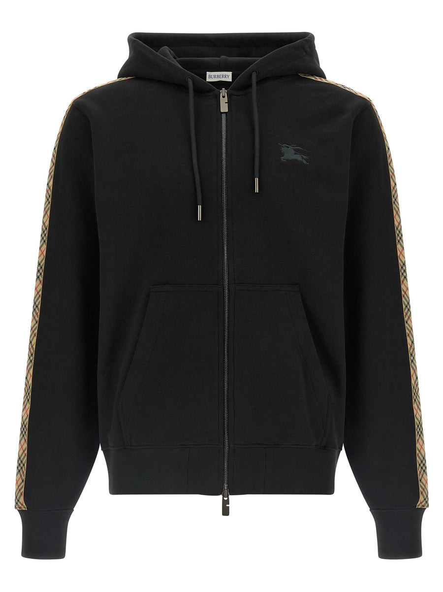 Burberry Black Cotton Sweatshirt