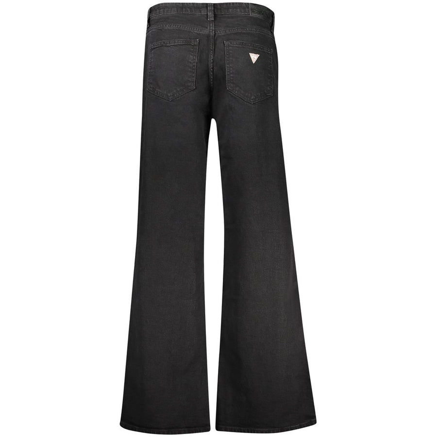 Guess Jeans Schwarze Baumwoll-Jeans aus Denim
