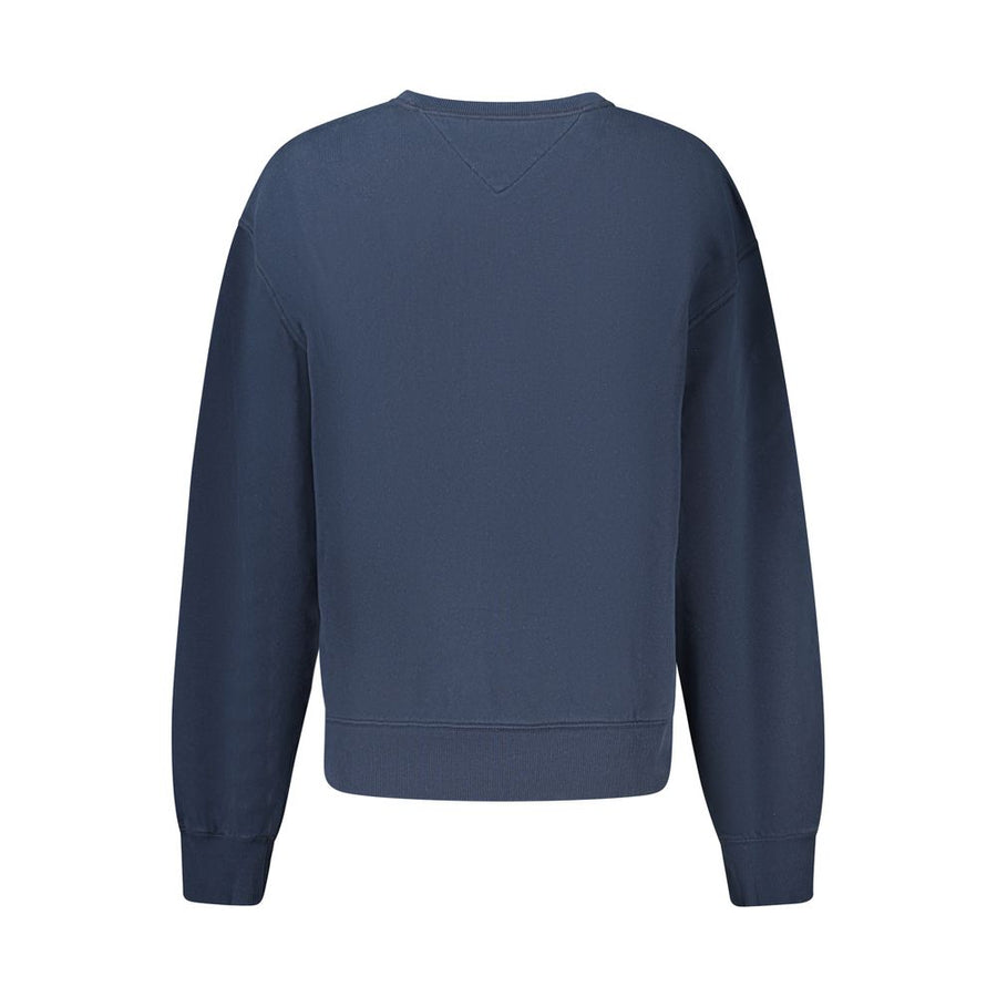 Tommy Hilfiger Women's Blue Cotton Sweatshirt