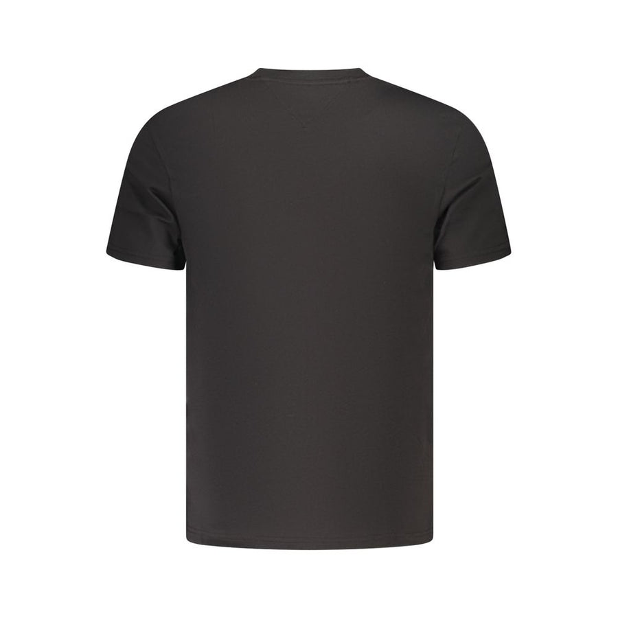 Tommy Hilfiger Men's Black Cotton T-Shirt
