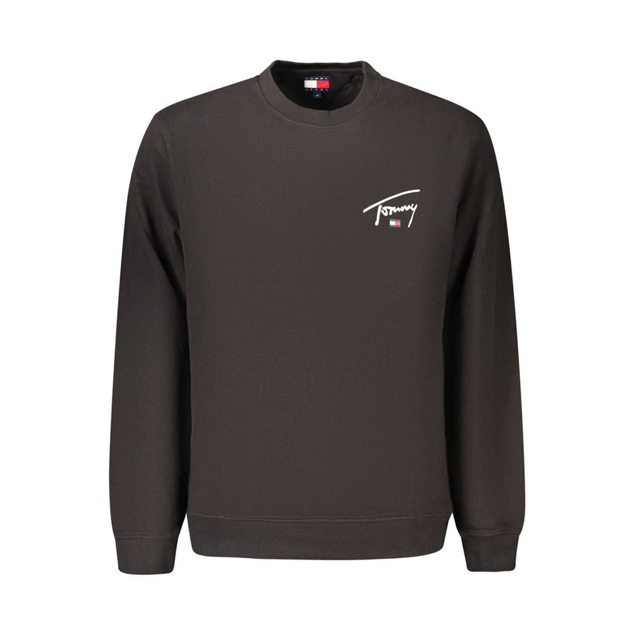 Tommy Hilfiger Black Cotton Sweatshirt