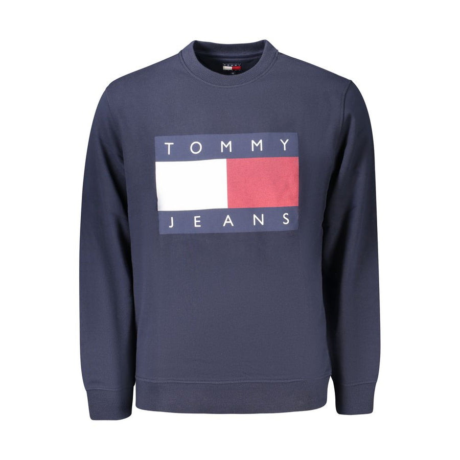 Tommy Hilfiger Men's Blue Cotton Sweatshirt
