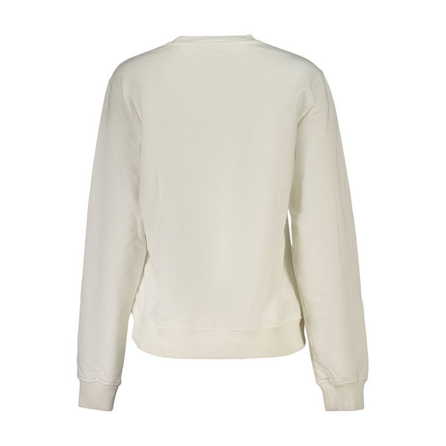 Tommy Hilfiger Women's White Cotton Sweatshirt