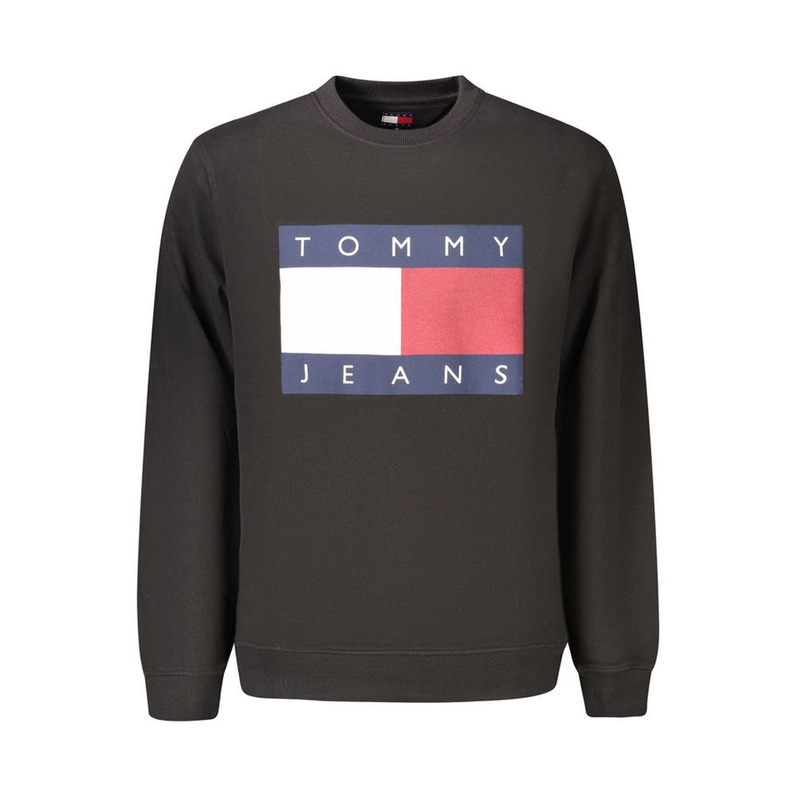 Tommy Hilfiger Black Cotton Sweatshirt