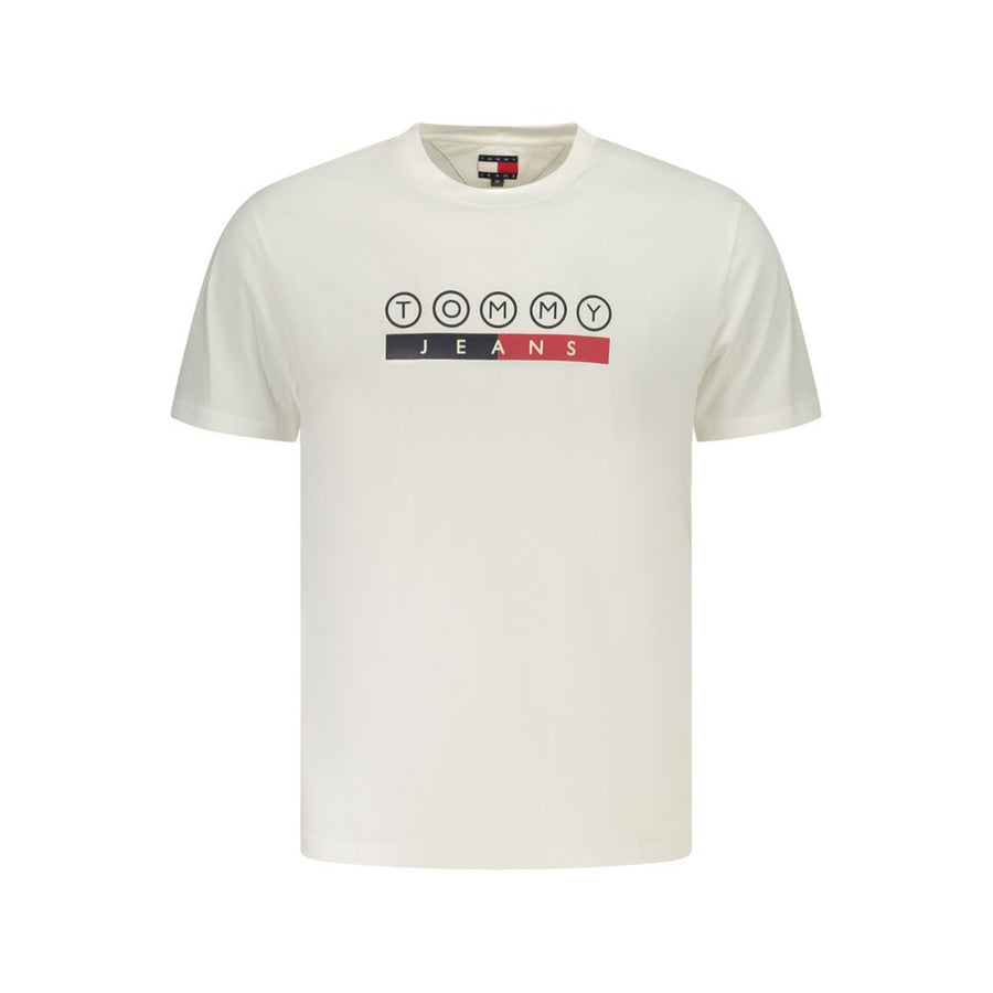 Tommy Hilfiger Men's White Cotton T-Shirt