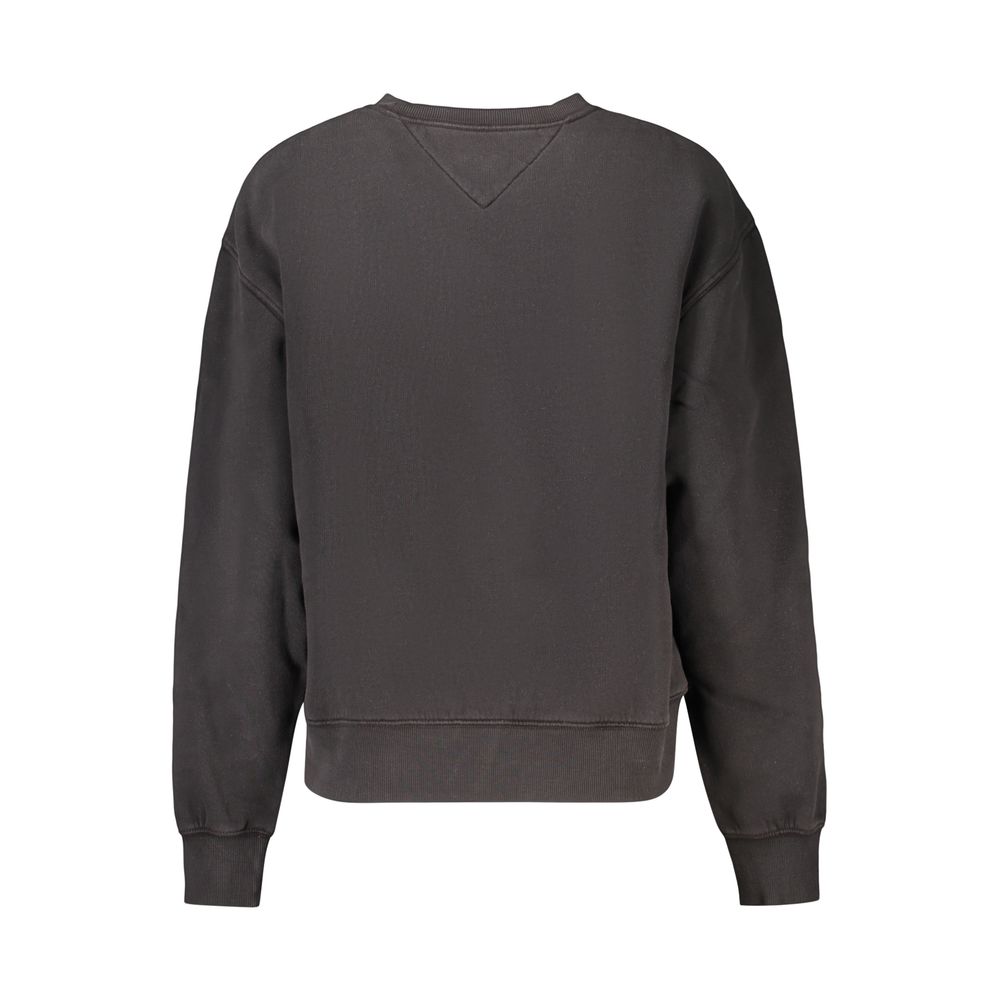 Tommy Hilfiger Schwarzer Baumwoll-Sweatshirt