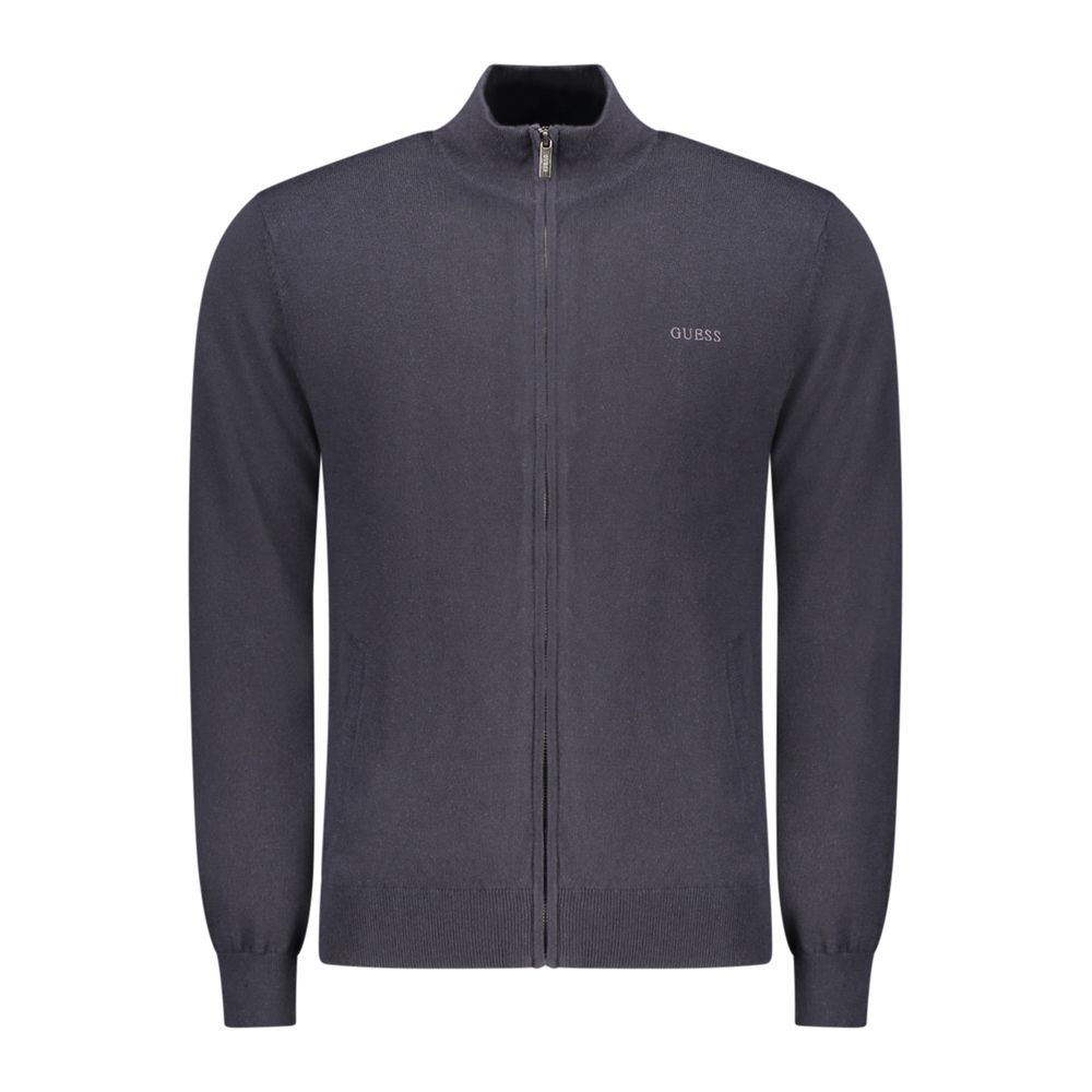 Guess Jeans Blauer Wollcardigan